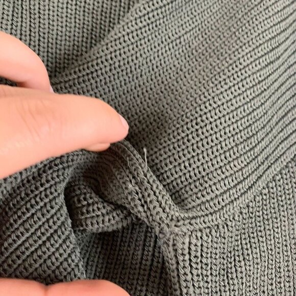 Wilfred Green Cowl Neck Sweater - Picture 9 of 13